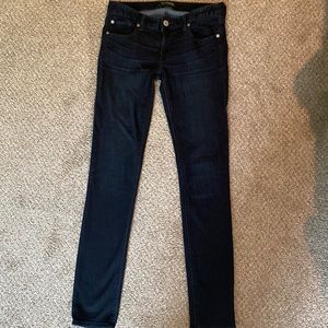 Express jeans regular fit low rise size 6r